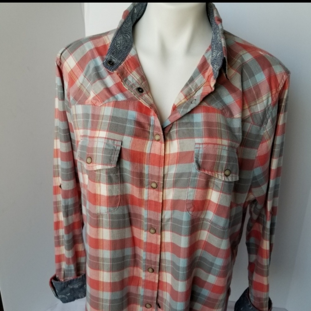 Jachs Girlfriend Flannel Shirt